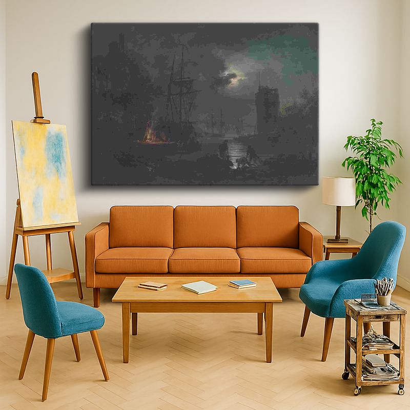 Ressam Kanvas Tablo 438